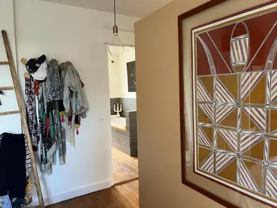 Salle de bains dans l'établissement Hotel particulier Montrouge -limitrophe Paris