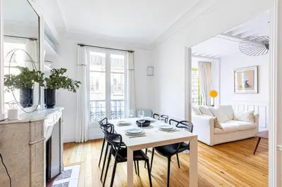 Coin salon dans l'établissement GuestReady - Charming home in the 15th Arr.
