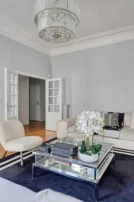 Coin salon dans l'établissement AV Experiences - Appartement Bugeaud Luxury