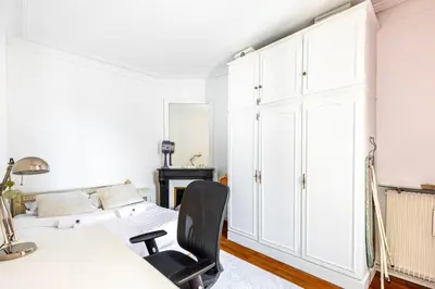 Un ou plusieurs lits dans un hébergement de l'établissement GuestReady - Gambetta Hideaway