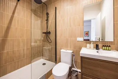 Salle de bains dans l'établissement Apartment 4pers#1BedRoom#Mouffetard#Sorbonne