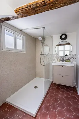 Salle de bains dans l'établissement 2Bedrooms # 4pers # Panthéon # La Sorbonne