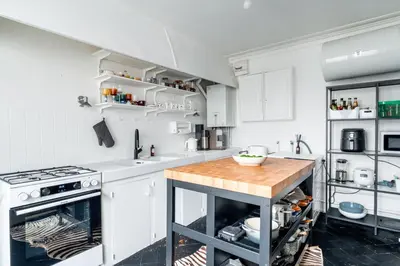 Cuisine ou kitchenette dans l'établissement Elégance Vendôme & Tuileries