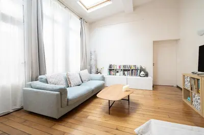Télévision ou salle de divertissement dans l'établissement Maison Loft Verzy - Nomad by Welkeys