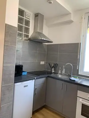 Cuisine ou kitchenette dans l'établissement appartement RDC gauche
