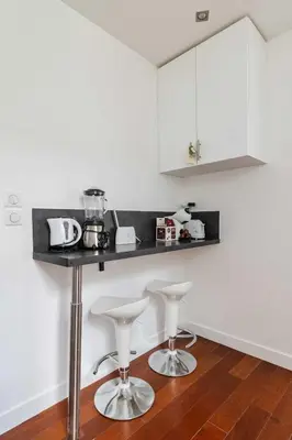 Cuisine ou kitchenette dans l'établissement Appartement coeur paris 16 victor hugo - 4P