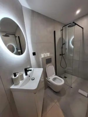 Salle de bains dans l'établissement Chic Studio Charonne, Haut-Marais