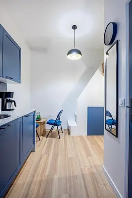 Cuisine ou kitchenette dans l'établissement 2#Cosy studio#Paris13#JardindesPlantes