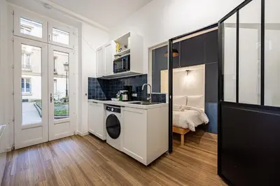 Cuisine ou kitchenette dans l'établissement 1#Cosystudio#Paris13#JardinDesPlantes