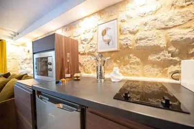Cuisine ou kitchenette dans l'établissement 1BR#Turenne#Place des Vosges