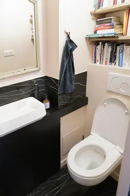 Salle de bains dans l'établissement Loft Spirit, 15 Minutes Walk from Eiffel Tower