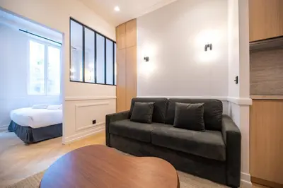 Un ou plusieurs lits dans un hébergement de l'établissement Austerlitz-Bastille Residence
