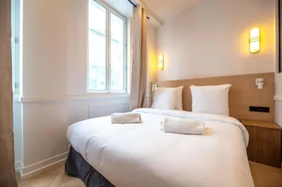 Un ou plusieurs lits dans un hébergement de l'établissement Austerlitz-Bastille Residence