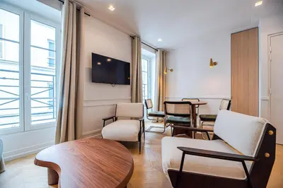 Télévision ou salle de divertissement dans l'établissement Relax in Paris XII