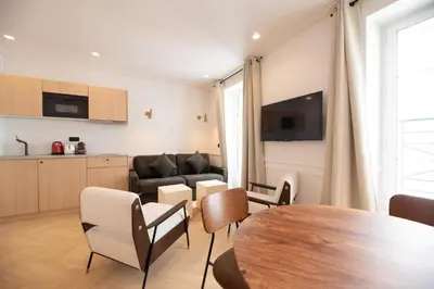 Télévision ou salle de divertissement dans l'établissement 1 Bedroom Flat - Crémieux, Bastille