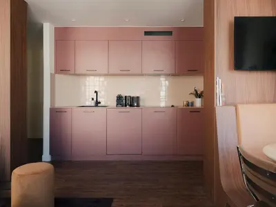 Cuisine ou kitchenette dans l'établissement Edgar Suites Levallois - Anatole France