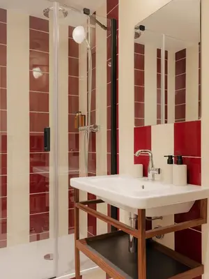 Salle de bains dans l'établissement Edgar Suites Levallois - Anatole France