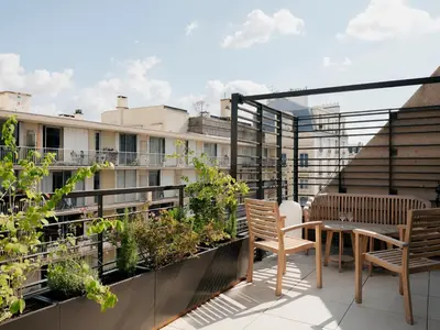 Balcon ou terrasse dans l'établissement Edgar Suites Levallois - Anatole France