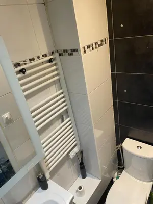 Salle de bains dans l'établissement Appartement Montrouge