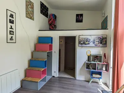 Plan de l'établissement Tiny House dans le jardin