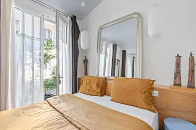 Un ou plusieurs lits dans un hébergement de l'établissement Comme une maison sur l'Île Saint Louis