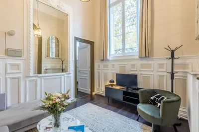 Coin salon dans l'établissement Sweett - Friedland