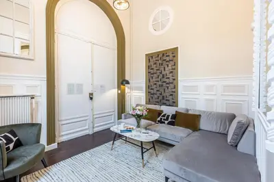 Coin salon dans l'établissement Sweett - Friedland
