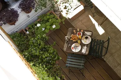 Nourriture dans l'hôtel ou à proximité
