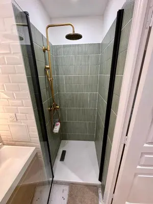 Salle de bains dans l'établissement Séjour magique au cœur de Paris