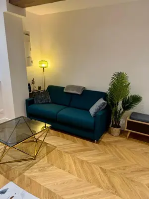 Coin salon dans l'établissement Séjour magique au cœur de Paris