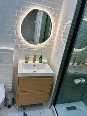 Salle de bains dans l'établissement Séjour magique au cœur de Paris