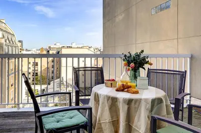 Plan de l'établissement Eiffel residence Apolline