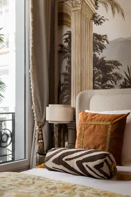 Coin salon dans l'établissement The Donatella Suite - Champs Elysées