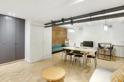 Plan de l'établissement Charmant cocon design 1BR - Proche Montmatre