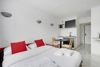 Plan de l'établissement Nice & Quiet Studio - Saint Denis