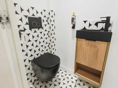 Salle de bains dans l'établissement Modern apartment -1BR-2P- Marais