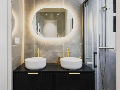 Salle de bains dans l'établissement Modern flat - 1BR-4P- Montparnasse