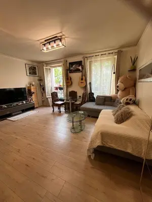 Coin salon dans l'établissement Beautiful 3-room, Porte Saint-Cloud, Paris