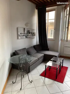 Coin salon dans l'établissement sob appart