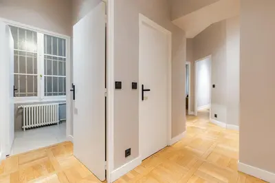 Plan de l'établissement Élégant appartement 1BR - 16ème arrondissement