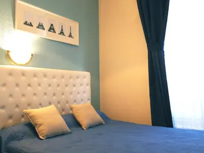 Un ou plusieurs lits dans un hébergement de l'établissement Hôtel Avenir Jonquière