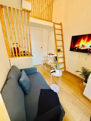 Télévision ou salle de divertissement dans l'établissement Studio Penthievre Champs Elysée