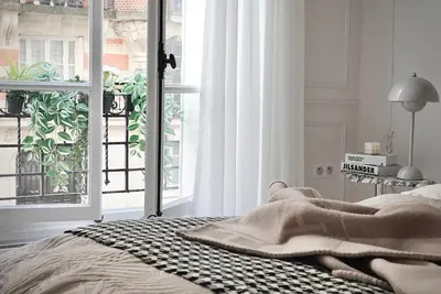 Un ou plusieurs lits dans un hébergement de l'établissement Splendid Artist Apartment 2P