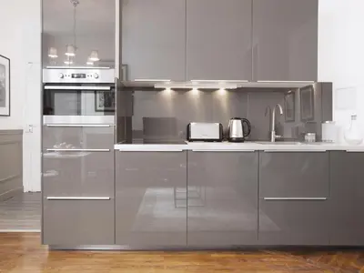Cuisine ou kitchenette dans l'établissement LivinParis - Luxury 2 Bedrooms Grands-Boulevards I