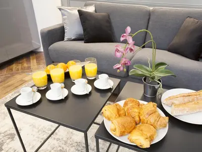 Nourriture dans l'appartement ou à proximité