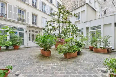 Jardin de l'établissement Chic Retreat, Central Marais