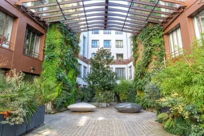 Jardin de l'établissement GuestReady - Artist Loft with a Vertical Garden