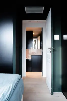 Un ou plusieurs lits dans un hébergement de l'établissement Amazing appartements on Champs-Elysées