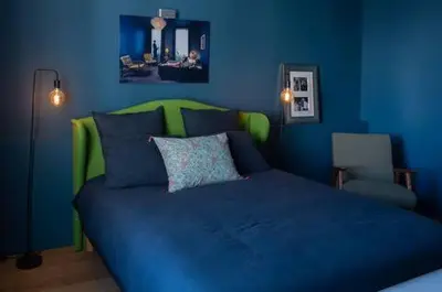 Un ou plusieurs lits dans un hébergement de l'établissement Amazing appartements on Champs-Elysées