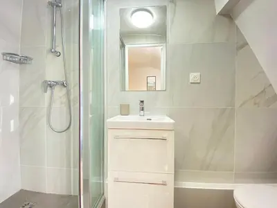 Salle de bains dans l'établissement GuestReady - Cozy nest in Salpêtrière